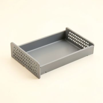 Briar Dale Empty Under-Desk Cable Tray - Gray (synthetic illustration; no displayed measurements)