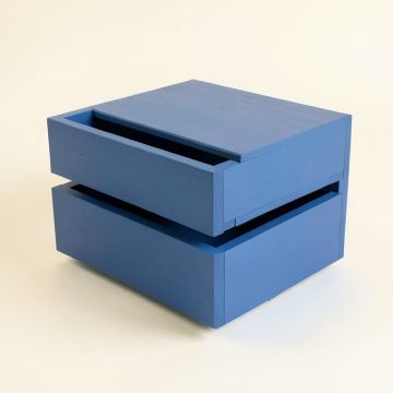 Summit Crest Under-Desk Drawer Unit - Blue (synthetic illustration; no displayed measurements)