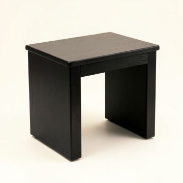 Juniper Field Side Table - Black (synthetic illustration; no displayed measurements)