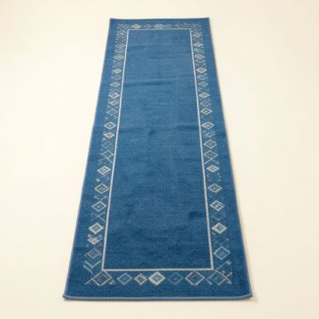 Stone Bridge Narrow Runner Rug - Blue (synthetic illustration; no displayed measurements)