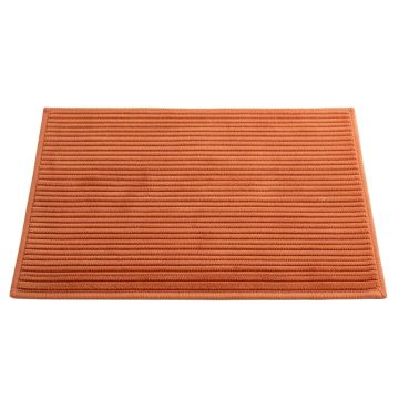 Heath Bend Bath Mat - Terracotta