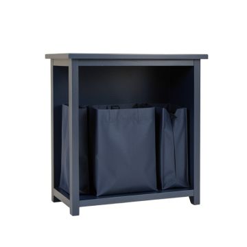 Dawn Branch Laundry Sorting Station With Plain Removable Bags - Navy