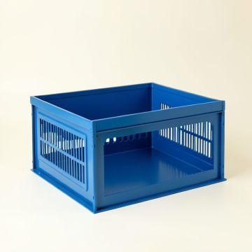 Glen Branch Empty Furniture-Style Pet Crate - Blue (synthetic illustration; no displayed measurements)