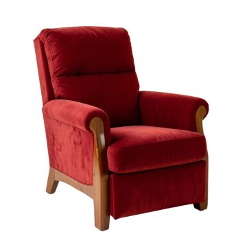 Dhiman 34.6 '' Wide Velvet Power Lift Assist Standard Recliner