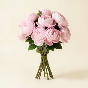 Real Touch Bouquet Peonies Stems (synthetic illustration; no displayed measurements)