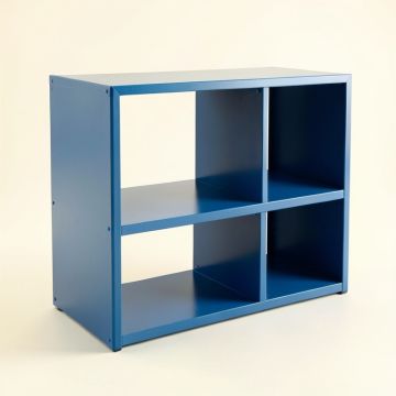 Harbor Edge Desktop Shelving Unit - Blue (synthetic illustration; no displayed measurements)