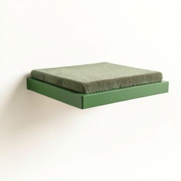 Maple Dale Wall-Mounted Cat Perch - Green (synthetic illustration; no displayed measurements)