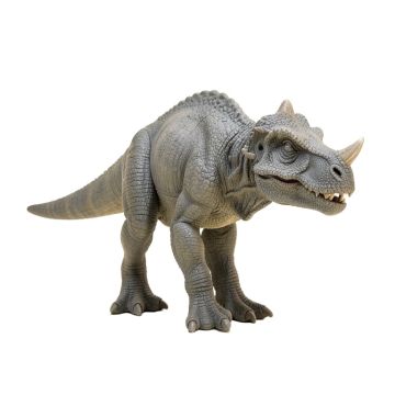 Scaled Jurassic Triceratops Dinosaur Statue
