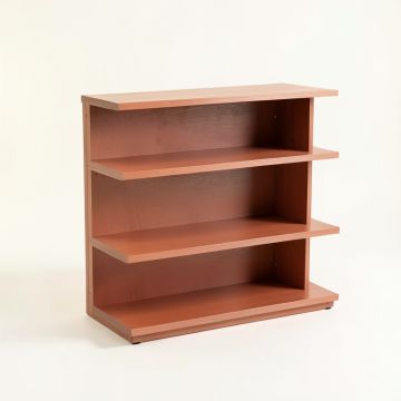 Dune Bridge Desktop Shelving Unit - Terracotta (synthetic illustration; no displayed measurements)