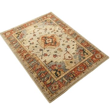 Hughesville Hand-Tufted Wool Multi-Color Area Rug