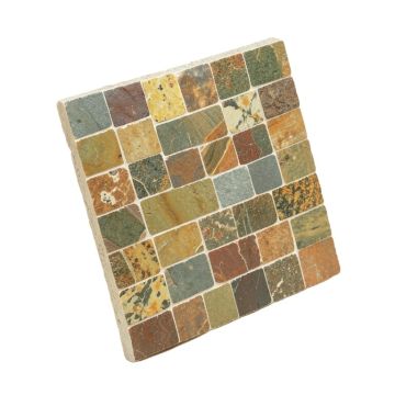 Olive Branch Random Sized Mosaic Tile