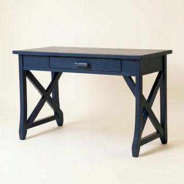 Olive Brook Writing Desk - Navy (synthetic illustration; no displayed measurements)