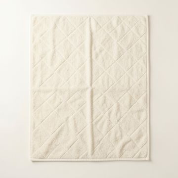 Harbor Crest Bath Mat - Ivory (synthetic illustration; no displayed measurements)