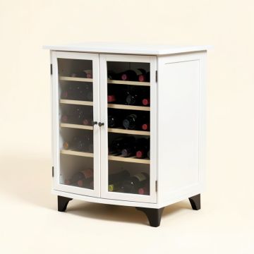 Chamorro Bar With Wine Storage (synthetic illustration; no displayed measurements)