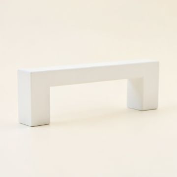 Birch Brook Cabinet Handle Without Packaging - White (synthetic illustration; no displayed measurements)