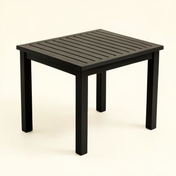 Cedar Dale Patio Table - Black (synthetic illustration; no displayed measurements)