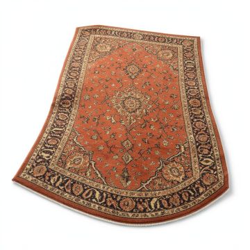 Jules Oriental Terracotta Area Rug (synthetic illustration; no displayed measurements)
