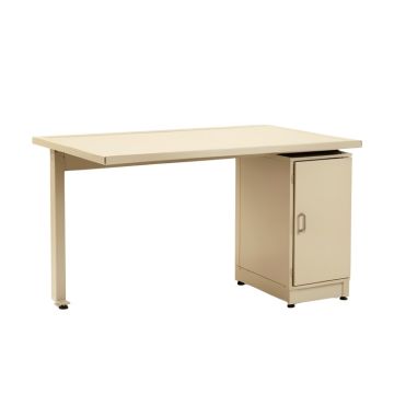 Wren Canyon Empty Workshop Workbench - Beige (synthetic illustration; no displayed measurements)