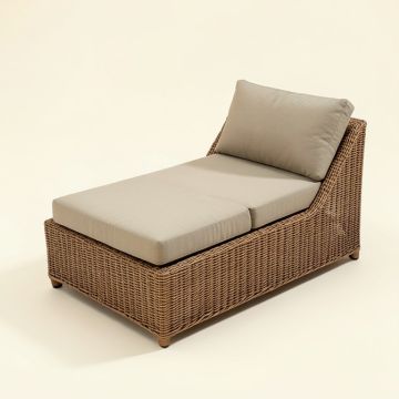Montecito Patio Daybed With Cushions (synthetic illustration; no displayed measurements)