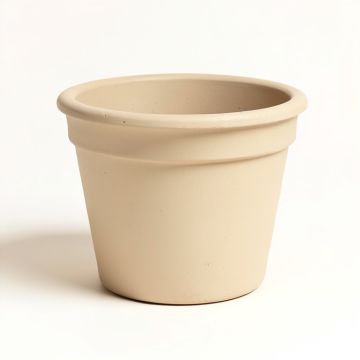 Happy Planter Planter , 12 '' X 12 '' X 11.2 '' , Antique Beige (synthetic illustration; no displayed measurements)
