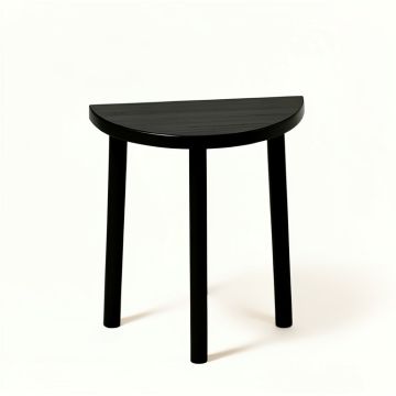 Pine Canyon Compact Balcony Table - Black (synthetic illustration; no displayed measurements)