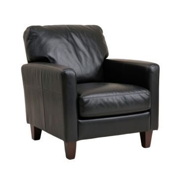 Dovercourt 33 '' Wide Genuine Leather Armchair