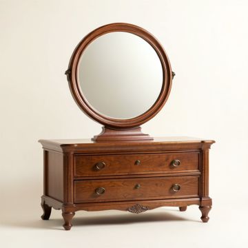 Ambre Beveled Magnifying Dresser Mirror (synthetic illustration; no displayed measurements)