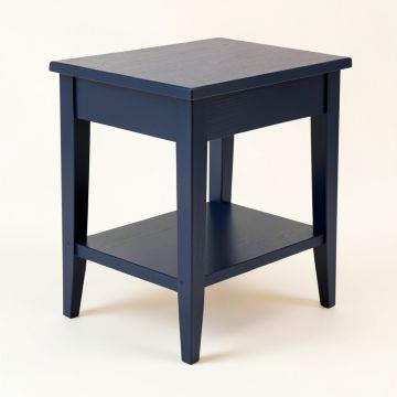 Aspen Field Side Table - Navy (synthetic illustration; no displayed measurements)