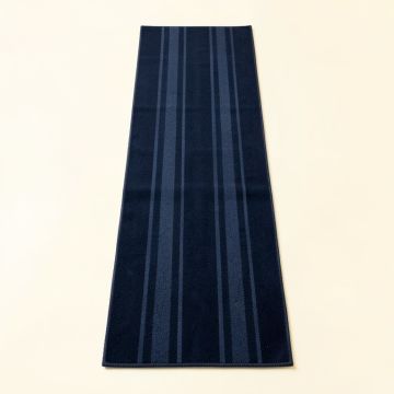 Heath Crest Narrow Runner Rug - Navy (synthetic illustration; no displayed measurements)