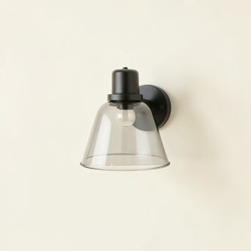 Linden Canyon Wall Sconce Mounted On A Plain Wall - Gray (synthetic illustration; no displayed measurements)