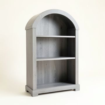 Cliff Canyon Freestanding Bookcase - Gray (synthetic illustration; no displayed measurements)