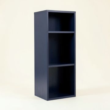 Ridge Dale Narrow Cubby Tower - Navy (synthetic illustration; no displayed measurements)