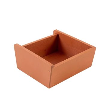Flint Arc Low Toy Storage Unit - Terracotta