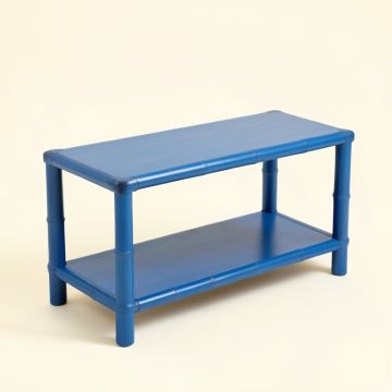 Brook Edge Indoor Bench - Blue (synthetic illustration; no displayed measurements)