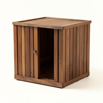 4 - Person Indoor Traditional Steam Sauna (synthetic illustration; no displayed measurements)