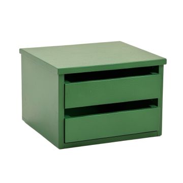 Briar Branch Small-Parts Storage Drawer Cabinet - Green