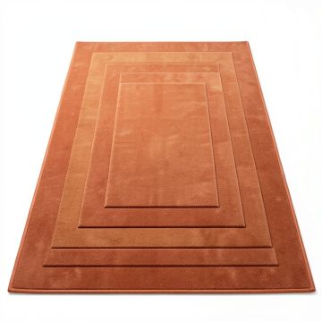 Laurel Bend Rectangular Outdoor Rug - Terracotta (synthetic illustration; no displayed measurements)