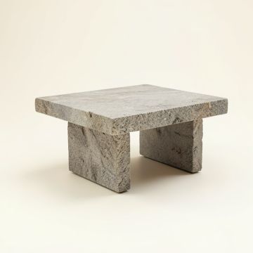 Butcher Catali Stone Coffee Table (synthetic illustration; no displayed measurements)