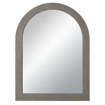 Brook Canyon Framed Wall Mirror - Gray