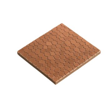 Penny 0.8 '' X 0.8 '' Metal Mosaic Tile