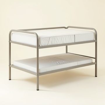 Galvan Junior Metal Twin Low Loft Bed (synthetic illustration; no displayed measurements)