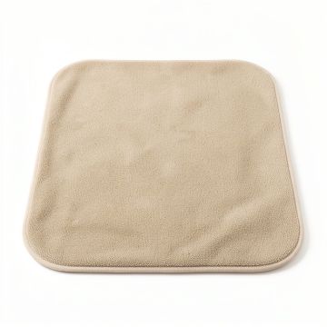 Field Crossing Bath Mat - Beige (synthetic illustration; no displayed measurements)