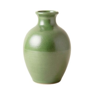 Birch Bluff Empty Decorative Vase - Green