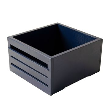 Bay Bridge Empty Furniture-Style Litter Enclosure - Navy