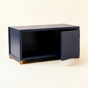 River Canyon Shoe Storage Bench - Navy (synthetic illustration; no displayed measurements)