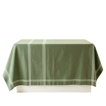 Slate Dell Flat Bed Sheet - Green