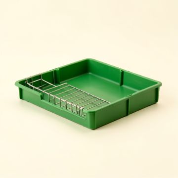 Reed Bridge Empty Under-Desk Cable Tray - Green (synthetic illustration; no displayed measurements)