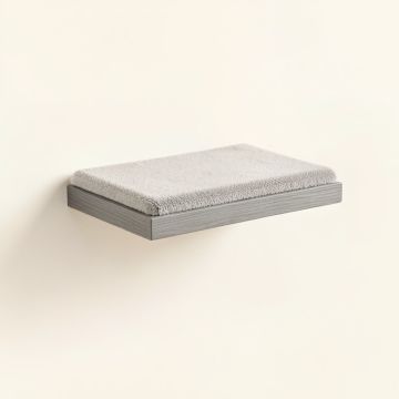 Glen Bridge Wall-Mounted Cat Perch - Gray (synthetic illustration; no displayed measurements)