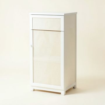 Alexis 21 '' W X 73 '' H Linen Tower (synthetic illustration; no displayed measurements)
