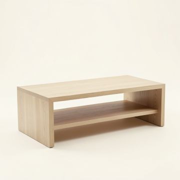 Spruce Edge Coffee Table - Beige (synthetic illustration; no displayed measurements)